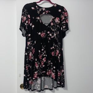 Torrid Rose Cutout Top